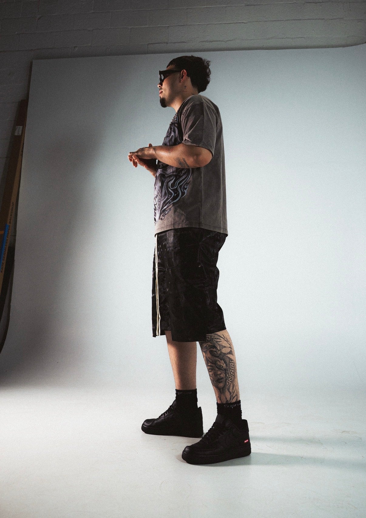 RAEZ4 Midnight Cargo Shorts